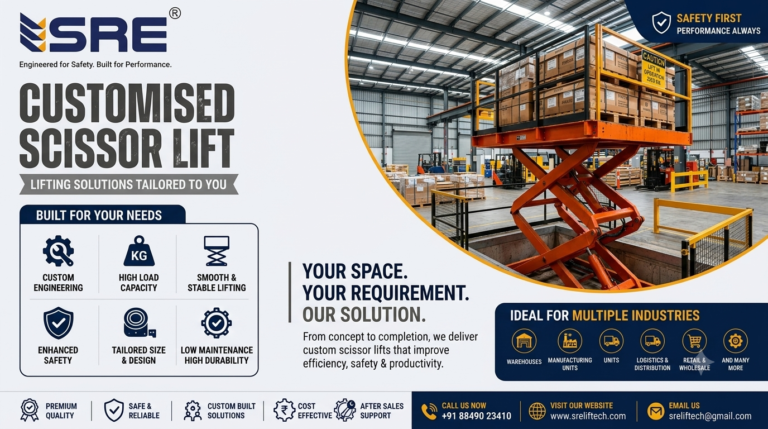 customised scissor lifts