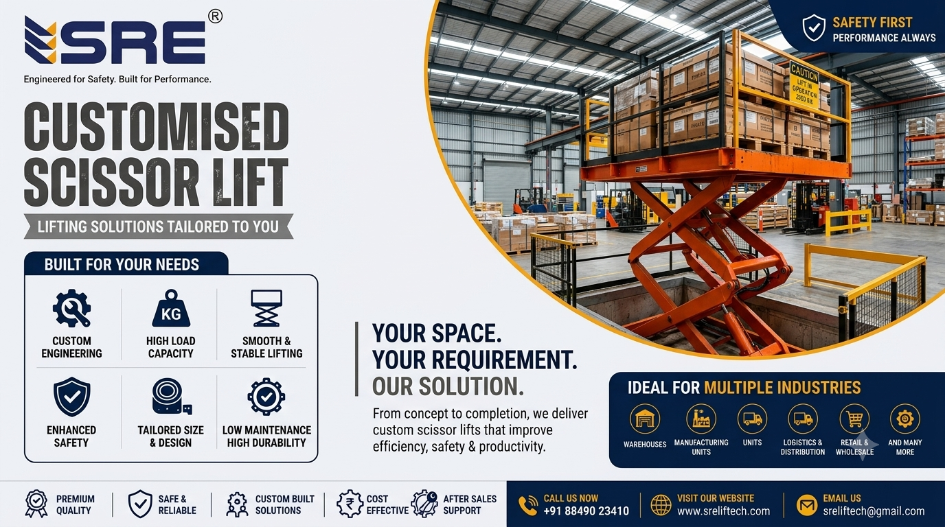 customised scissor lifts